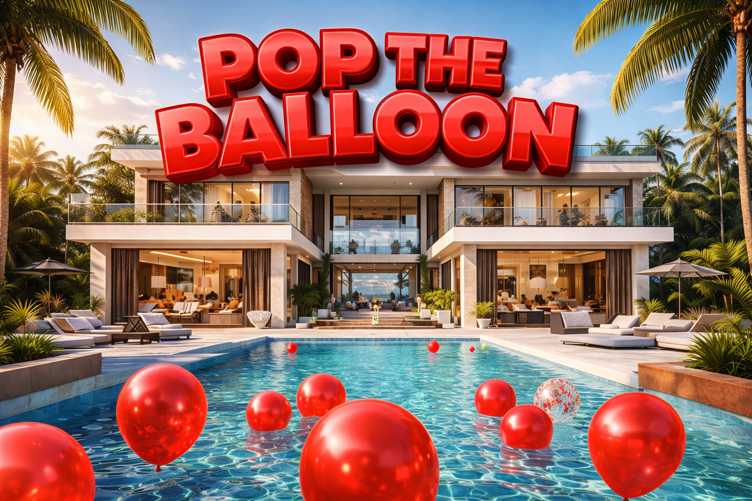 Pop the Balloon — villa editie